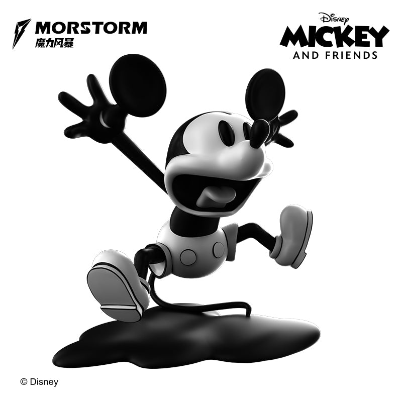 Morstorm Disney Mickey and Friends Disney Art Statue Scary Series Shocked  Mickey Mouse 11