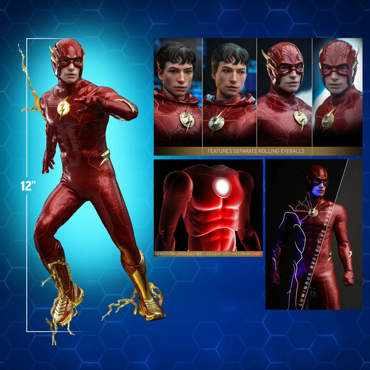 The Flash' (2023) 1/6th scale Collectible Figure 📸 via