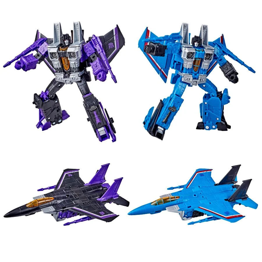 Transformers Earthrise 2024 Thundercracker & Skywarp plus extras