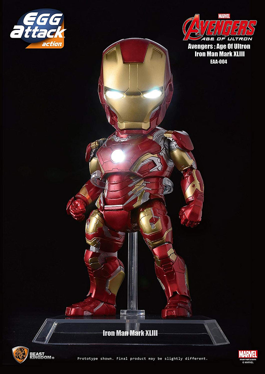 Beast Kingdom Egg Attack Action EEA-004 Avengers Age of Ultron Iron Man  Mark 43