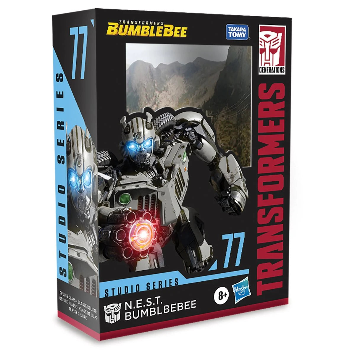 Hasbro Transformers Studio Series 77 Deluxe N.E.S.T. Bumblebee