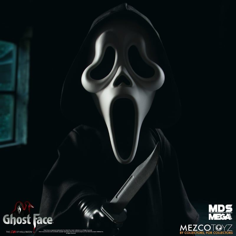 DEC208530 - MDS ROTO PLUSH GHOSTFACE FIGURE - Previews World