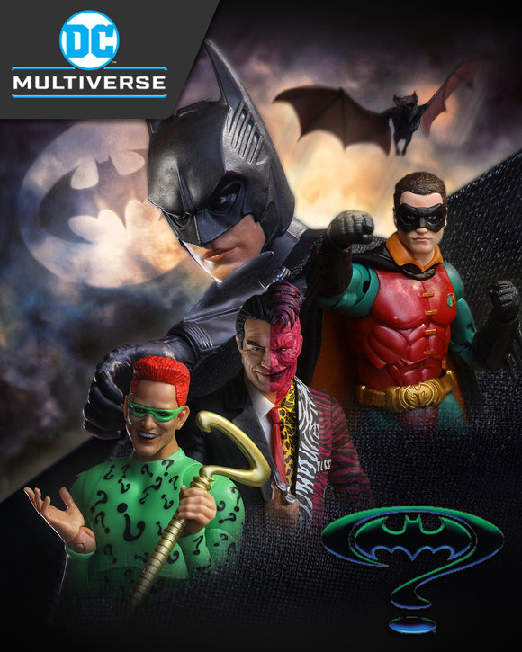 McFarlane Toys Batman Forever Bundle Set of 4 with Nightmare Bat 7