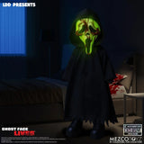 Mezco Toyz Living Dead Dolls Present Ghost Face Bloody Glow-in-the-Dark Edition 10-Inch Doll - Entertainment Earth Exclusive