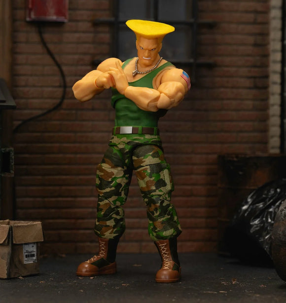 Jada Toys Ultra Street Fighter II The Final Challengers Guile 1/12 Scale 6