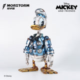 Morstorm Disney Mickey and Friends Disney Art Statue Mecha Series Future Exploration Mechanical Cyberpunk Donald Duck 11" Polystone Statue