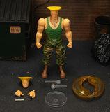 Jada Toys Ultra Street Fighter II The Final Challengers Guile 1/12 Scale 6" Action Figure