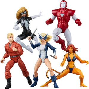 Hasbro Marvel Legends Series The West Coast Avengers Collection, 5 Comics-Inspired Collectible 6-Inch Action Figures Exclusive