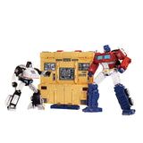 Hasbro Takara Tomy Transformers Dramatic Capture Series DCS-2 Autobot Headquarters Jazz, Mainframe, and Optimus Prime Set