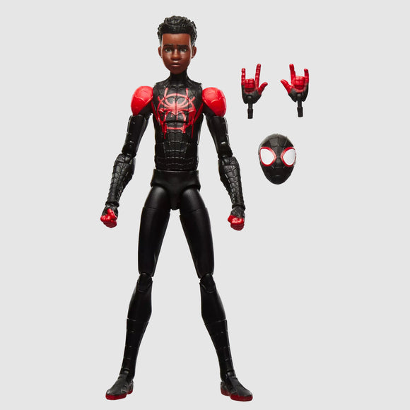 Hasbro Marvel Legends Spider-Man Across The Spider-Verse Miles Morales 6-Inch Action Figures