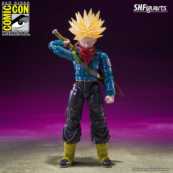 Bandai Tamashii Nations S.H.Figuarts SDCC 2024 Dragon Ball Super Future Trunks Super Saiyan Figure