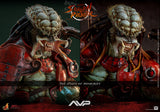 Hot Toys Alien VS Predator: Akaoni Samurai Predator by Takayuki Takeya 1/6 Scale 12" Collectible Figure