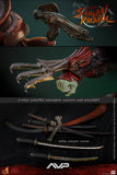 Hot Toys Alien VS Predator: Akaoni Samurai Predator by Takayuki Takeya 1/6 Scale 12" Collectible Figure