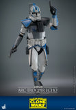 Hot Toys Star Wars: The Clone Wars Arc Trooper Echo 1/6 Scale 12" Collectible Figure