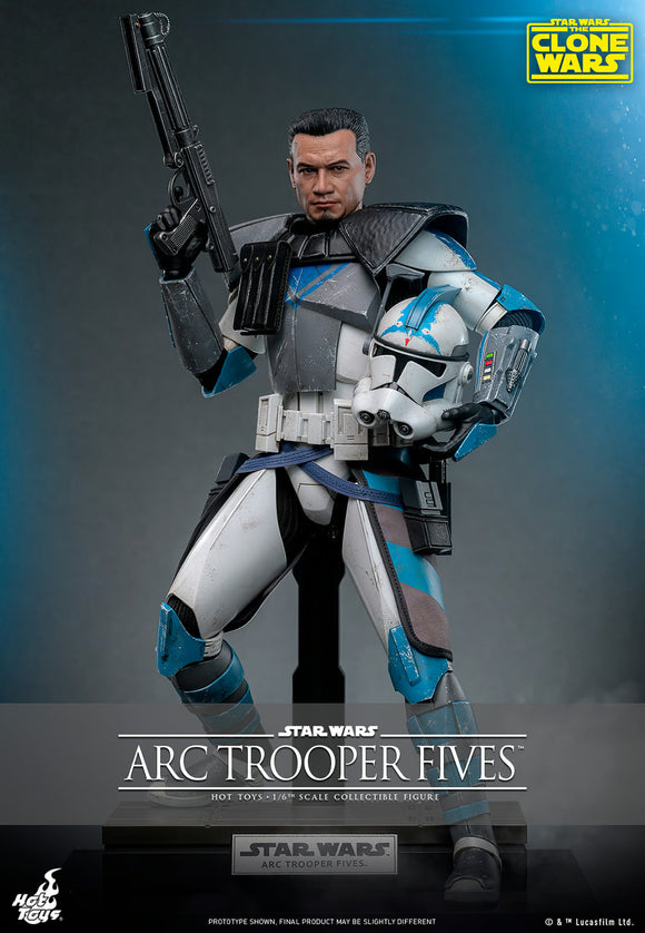Hot Toys Star Wars: The Clone Wars Arc Trooper Fives 1/6 Scale 12