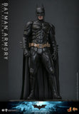 Hot Toys DC Comics The Dark Knight Batman Armory with Bruce Wayne (2.0) 1/6 Scale 12" Collectible Figure Set