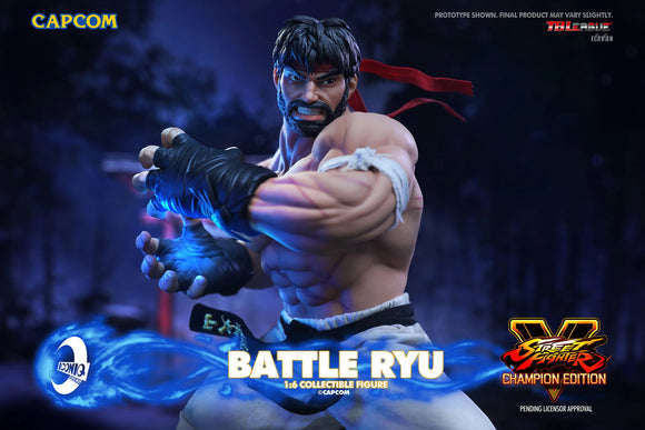 Iconiq Studios Street Fighter V: Champion Edition Iconiq Gaming Series Battle Ryu (Limited Edition) 1/6 Scale Collectible Figure