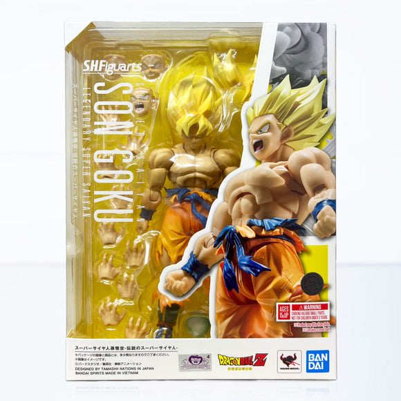 Bandai Dragon Ball Z S.H.Figuarts Super Saiyan Son Goku (Legendary Super Saiyan) Action Figure