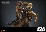 Hot Toys Star Wars: The Empire Strikes Back Chewbacca with Disassmbled C-3PO 1/6 Scale Collectible Figure