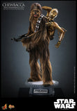 Hot Toys Star Wars: The Empire Strikes Back Chewbacca with Disassmbled C-3PO 1/6 Scale Collectible Figure