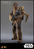 Hot Toys Star Wars: The Empire Strikes Back Chewbacca with Disassmbled C-3PO 1/6 Scale Collectible Figure