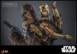 Hot Toys Star Wars: The Empire Strikes Back Chewbacca with Disassmbled C-3PO 1/6 Scale Collectible Figure