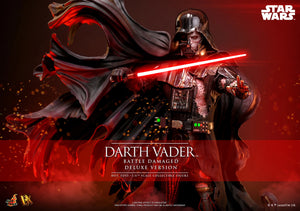 Hot Toys Star Wars Darth Vader (Battle Damaged) Deluxe DX45 1/6 Scale 12" Collectible Figure