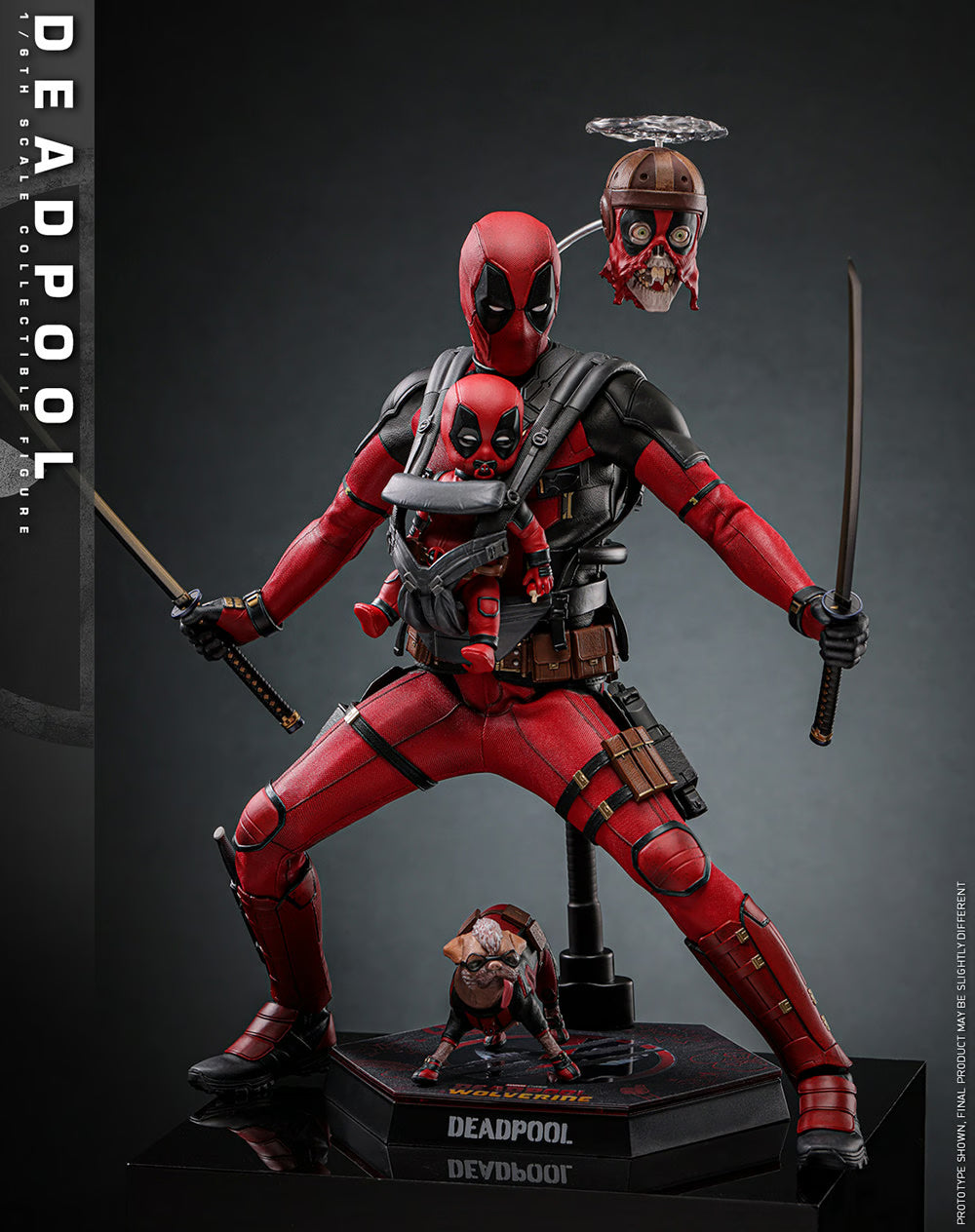 Hot Toys Marvel Comics Deadpool & Wolverine Deadpool 1/6 Scale 12