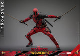 Hot Toys Marvel Comics Deadpool & Wolverine Deadpool 1/6 Scale 12" Collectible Figure