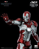 Threezero Marvel Avengers Infinity Saga Iron Man 2 Mark V DLX 1/12 Scale Die-Cast Action Figure