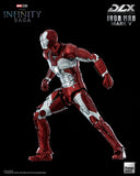 Threezero Marvel Avengers Infinity Saga Iron Man 2 Mark V DLX 1/12 Scale Die-Cast Action Figure