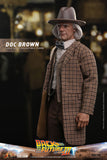 Hot Toys Back to The Future Part III Doc Brown 1/6 Scale 12" Collectible Figure