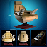 EXO-6 Star Trek: The Next Generation Enterprise-D Captain’s Chair 1/6 Scale Prop Replica