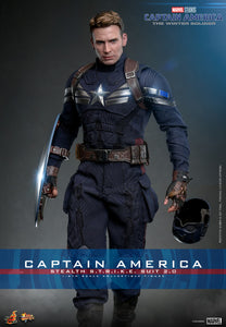 Hot Toys Marvel Comics Captain America: The Winter Soldier Captain America (Stealth S.T.R.I.K.E. Suit 2.0) 1/6 Scale Collectible Figure