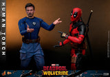 Hot Toys Marvel Comics Deadpool & Wolverine Human Torch 1/6 Scale 12" Collectible Figure