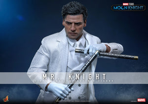 Hot Toys Marvel Television Masterpiece Series Moon Knight Mr. Knight 1/6 Scale 12" Collectible Figure