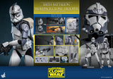 Hot Toys Star Wars: The Clone Wars 104th Battalion Wolfpack Clone Trooper (Deluxe Version) 1/6 Scale 12" Collectible Figure