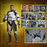 Hot Toys Star Wars: The Clone Wars Clone Commander Wolffe 1/6 Scale 12" Collectible Figure