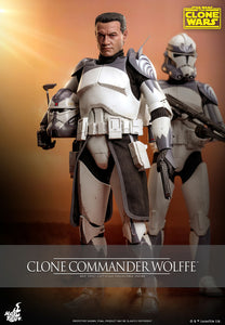 Hot Toys Star Wars: The Clone Wars Clone Commander Wolffe 1/6 Scale 12" Collectible Figure