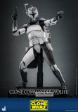 Hot Toys Star Wars: The Clone Wars Clone Commander Wolffe 1/6 Scale 12" Collectible Figure