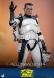 Hot Toys Star Wars: The Clone Wars Clone Commander Wolffe 1/6 Scale 12" Collectible Figure