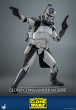 Hot Toys Star Wars: The Clone Wars Clone Commander Wolffe 1/6 Scale 12" Collectible Figure