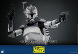 Hot Toys Star Wars: The Clone Wars Clone Commander Wolffe 1/6 Scale 12" Collectible Figure