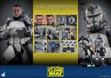 Hot Toys Star Wars: The Clone Wars Clone Commander Wolffe 1/6 Scale 12" Collectible Figure