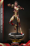 Hot Toys Marvel Comics Iron Man 3 Iron Man Mark XLII (2.0) Deluxe Diecast 1/6 Scale 12" Collectible Figure