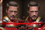 Hot Toys Marvel Comics Iron Man 3 Iron Man Mark XLII (2.0) Deluxe Diecast 1/6 Scale 12" Collectible Figure