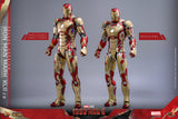 Hot Toys Marvel Comics Iron Man 3 Iron Man Mark XLII (2.0) Deluxe Diecast 1/6 Scale 12" Collectible Figure