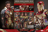 Hot Toys Marvel Comics Iron Man 3 Iron Man Mark XLII (2.0) Deluxe Diecast 1/6 Scale 12" Collectible Figure