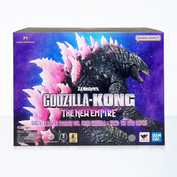 Bandai S.H.MonsterArts Godzilla x Kong: The New Empire Godzilla (Evolved Ver.) Action Figure