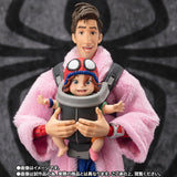 Premium Bandai Tamashii Nations S.H.Figuarts Spider-Man: Across the Spider-Verse Peter B. Parker & Mayday Parker Exclusive Action Figure